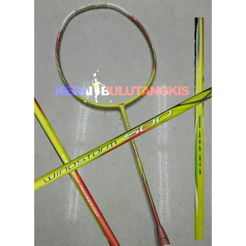 unik RAKET BADMINTON LINING WINDSTORM 500