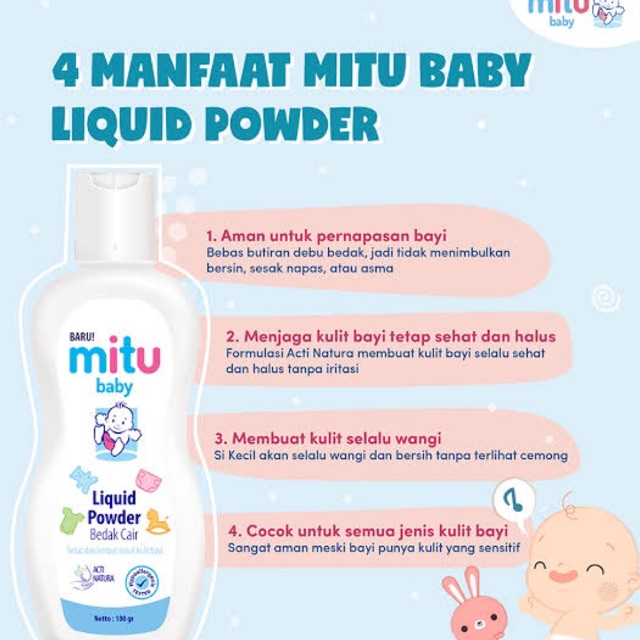mitu baby liquid powder