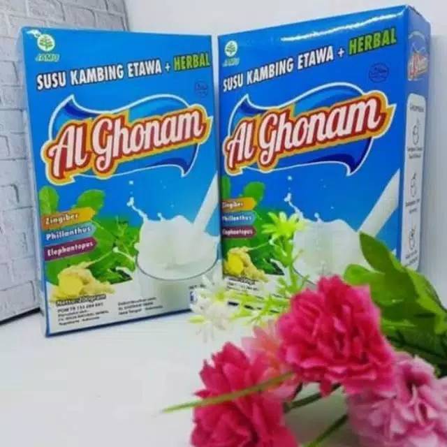 Susu Kambing Etawa AL GHONAM 200gr ORIGINAL Plus Herbal Meningkat Kecerdasan Otak Anak Lebih Sehat