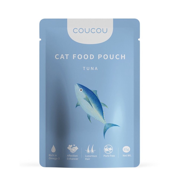 CouCou Sachet 85 Gram / Makanan Basah Kucing Cou Cou Pouch / Makanan Kucing Premium / Cat Wet Food