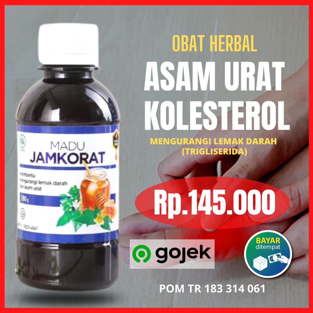 

Obat Asam Urat Herbal Ampuh Madu Jamkorat Atasi Kolestrol Tinggi Sakit Tulang dan sendi