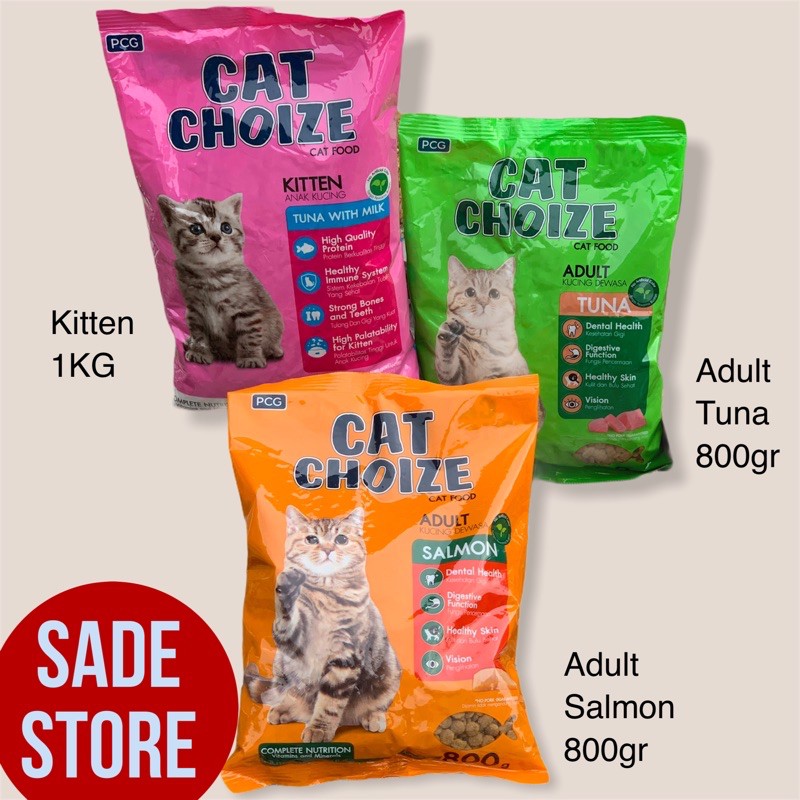 Cat Choize Makanan Kucing Kering | Shopee Indonesia