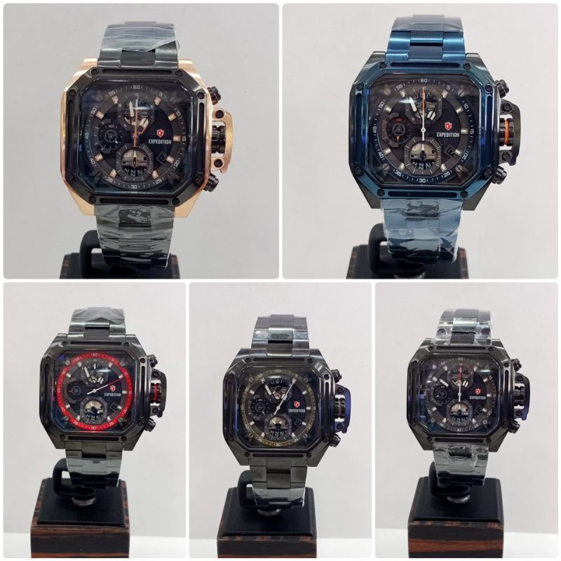 JAM TANGAN Expedition E 6812 M ORIGINAL & GARANSI RESMI Expedition