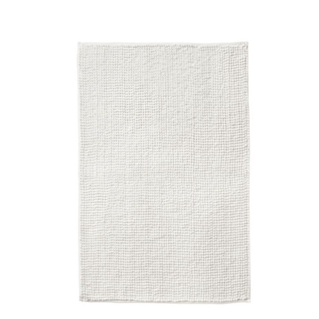 Toftbo Ikea Keset Kamar Mandi Putih Microfiber 60x40cm