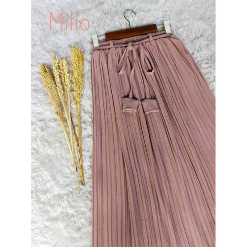 Rok Plisket Super Premium Grade A - Rok Plisket Basic Premium - Rok Plisket Moumbloe Import Premium