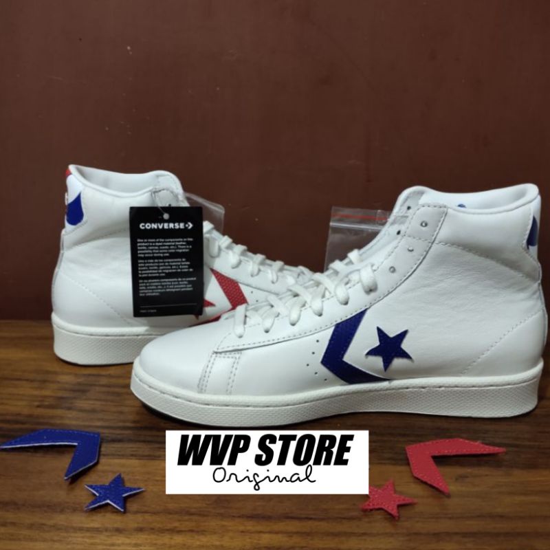 Converse Pro Leather High Birth Og Flight Vintage White 170420c