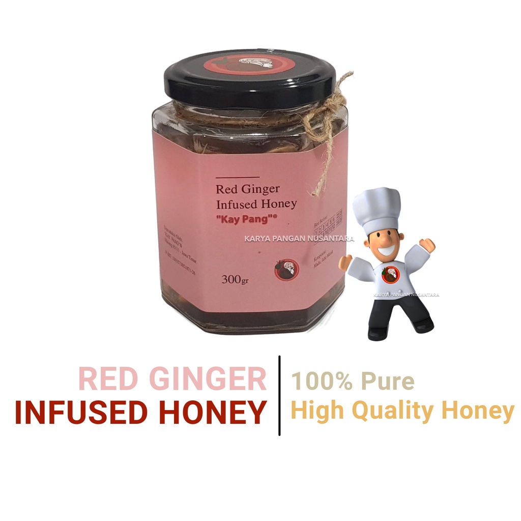 

MADU JAHE MERAH / RED GINGER INFUSED HONEY / MADU JAHE MERAH 300 GR