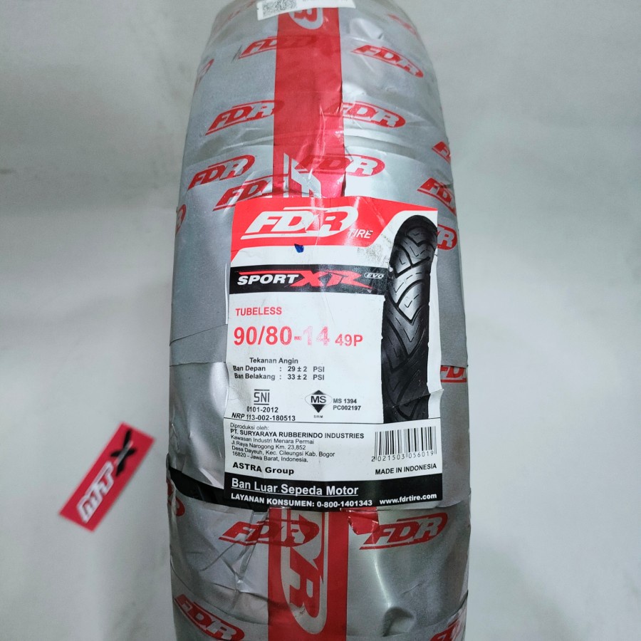 BAN FDR 90/80-14 SPORT XR