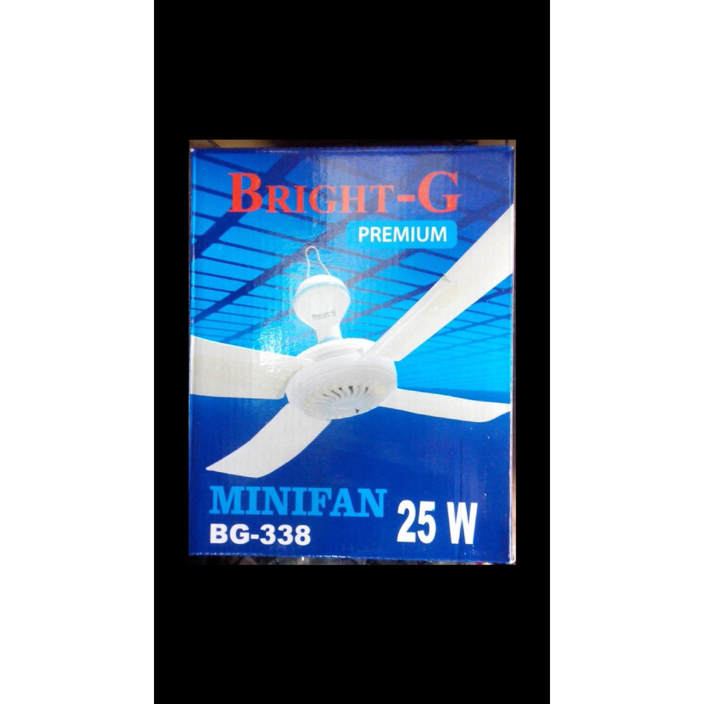 Kipas Angin Gantung Bright-G PREMIUM 25 watt Ceiling Fan BG-338