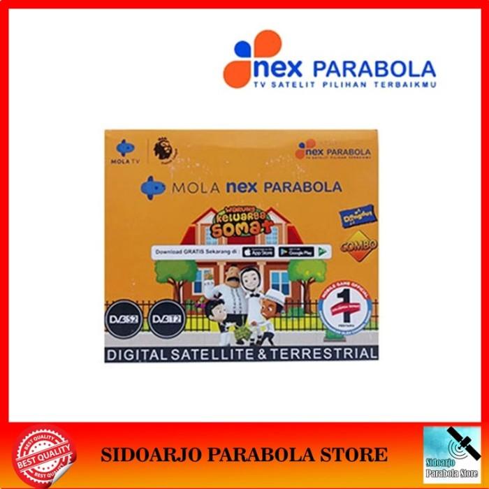 Nex Mola Parabola Combo Receiver Parabola & Set Top Box Dvb-T2 Digital