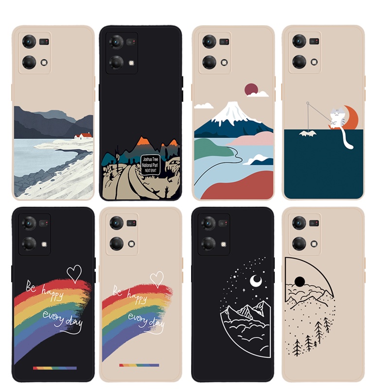 Jual Couple Handphone Soft Case Casing Hp Oppo A96 Reno 7 6 7Z 5 4g Reno6 5g Reno5 A55 A76