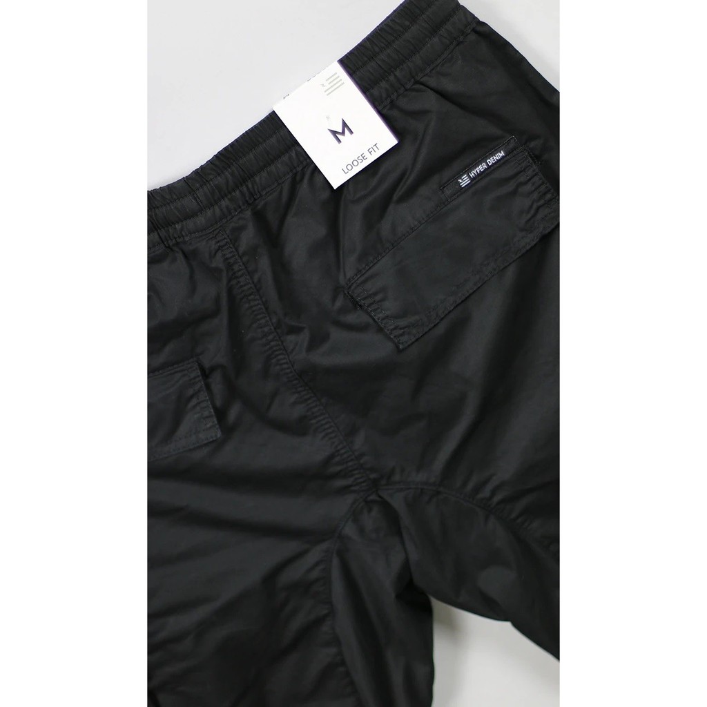 Hyperdenim Ella Cargo Short - Black 100% Authentic