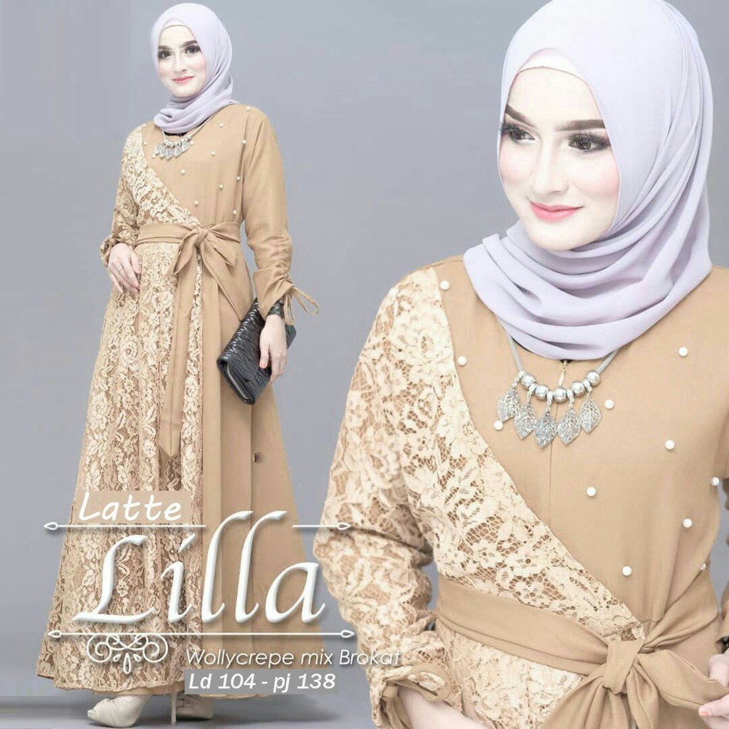 GAMIS BROKAT LILLA