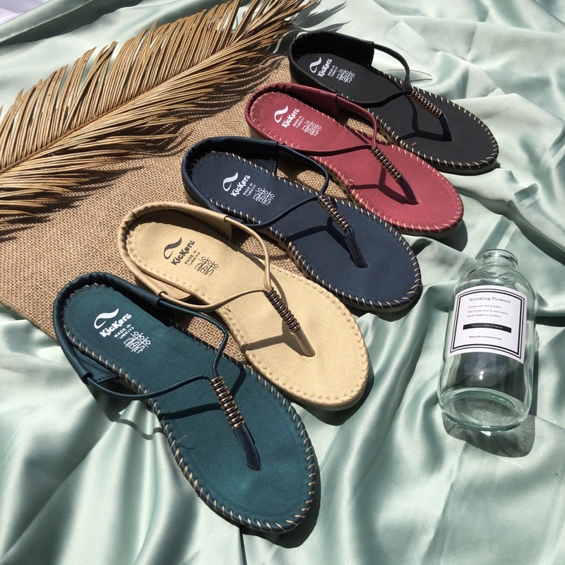 sandal JAPIT GRANDE 4 pesta sendal perempuan teplek kece terlaris trandy populer termurah Sandal Jepit Wanita Termurah Limitless Sendal Wanita Japit Kekinian Sandal Cewek Rumah Santai  Sandal Wanita warna warni Flip Flop Sandal Terbaru - Sandal Jepit Wani