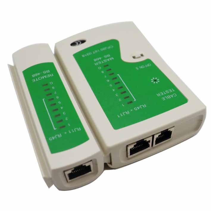 Jual Lan Tester Alat Penguji Kabel Lan RJ45 Network Telepon Tester Rj11