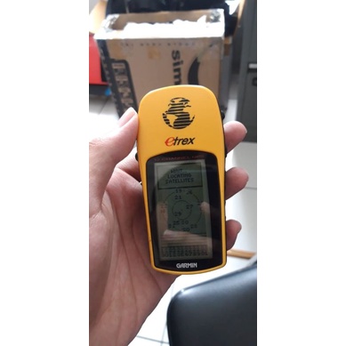 Gps Garmin Etrex 12 Channel Bekas / setara Etrex H / bukan Etrex 10