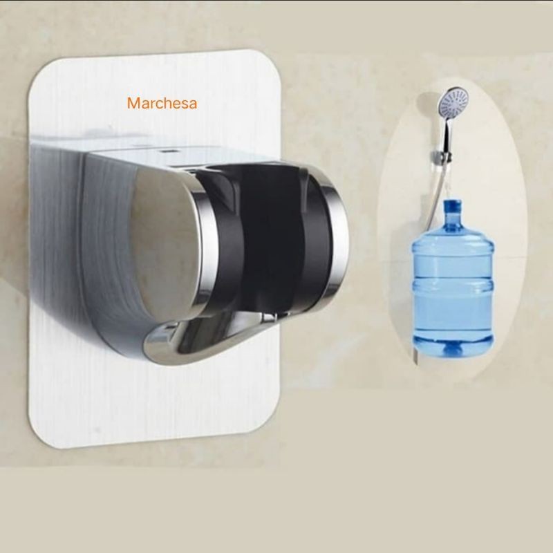 Gantungan Shower Mandi Suction Cup Hanger Holder Dudukan Shower Tempel