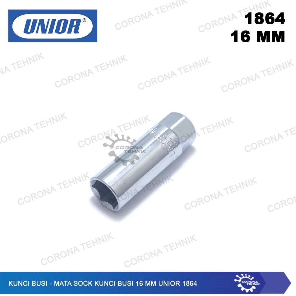 UNIOR 1864 - Sale - Kunci Busi - Mata Sock Kunci Busi 16 mm