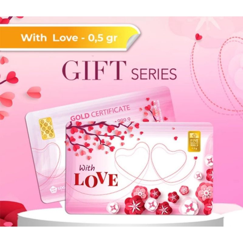 Emas Antam Gift Series Love