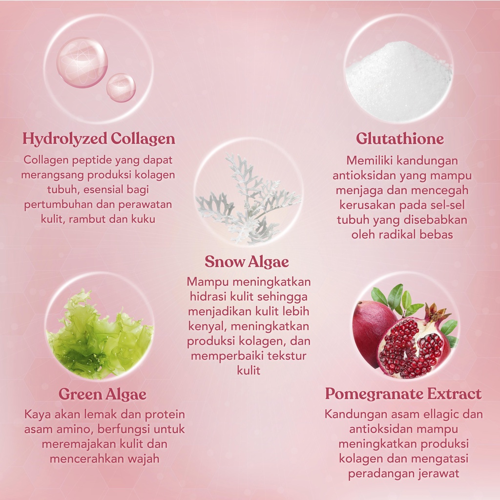 Byoote Collagen Drink 1 Box 16 Sachet - Minuman Colagen Kolagen Premium - Halal BPOM Asli Original Official
