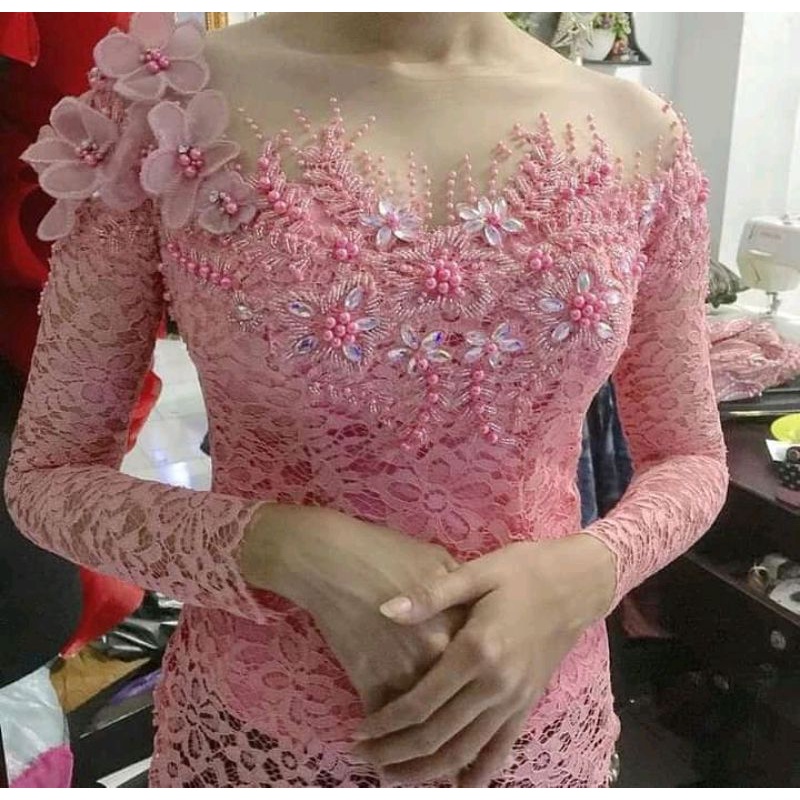 kebaya ( Atasan ) Baju Cantik _Pesta _Payet_ Pengantin Nikah Wisuda Modern ,Kebaya,Kondangan