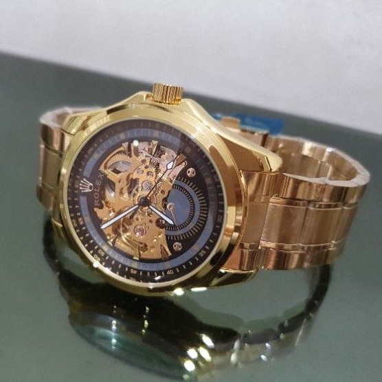 Jam Tangan Rolex Big Chain Speed Gold Series