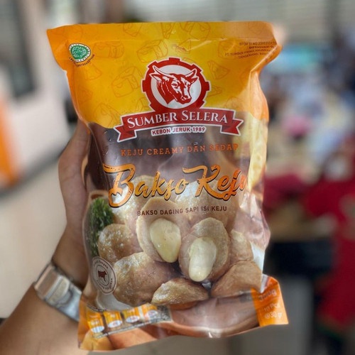 

Bakso Sapi Keju Sumber Selera 300gr isi 10pcs