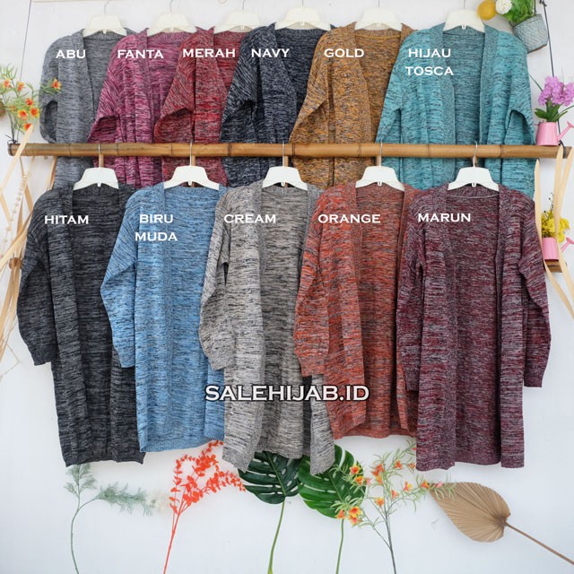OVERSIZE CARDIGAN RAJUT TWIST PANJANG || LONG CARDI || CARDIGAN KNITWEAR TWIST PENDEK-3