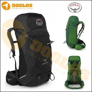 Unik New Osprey Kestrel 38 backpack Outdoor Day Hiking Tas gunung ash Grey Berkualitas