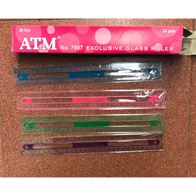 Rol / Penggaris ATM 30cm (24pcs)