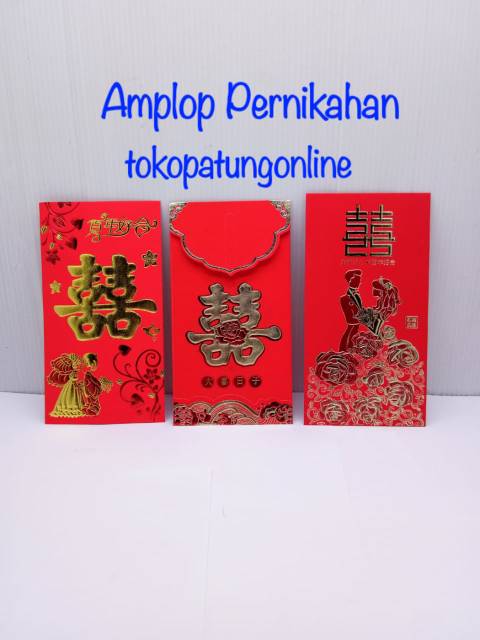 Angpao Pernikahan Besar Mewah Premium