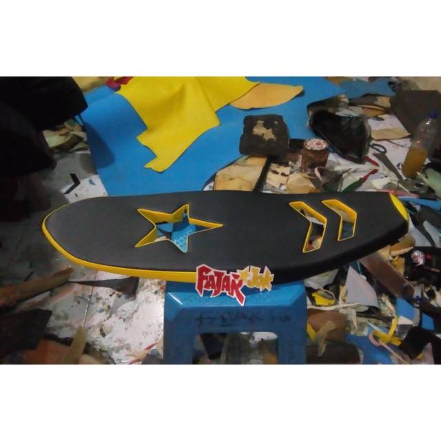 Jok Vega ZR Slim Bolong cover Karbon