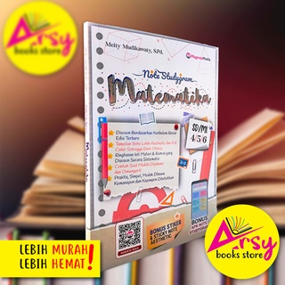 BUKU RUMUS MATEMATIKA SD  NOTE STUDYGRAM MATEMATIKA SDMI KELAS 456  Arsy Books  Shopee