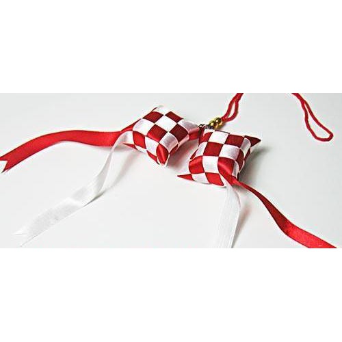 Ketupat Pita Tali Emas Merah Putih