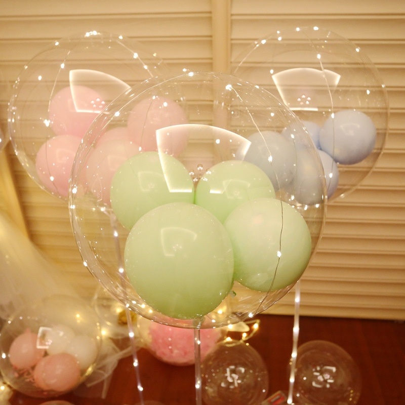 BALON PVC TRANSPARAN  Balon bobo  Balon pvc  Balon Tumblr  Balon bening 18 24 INCH