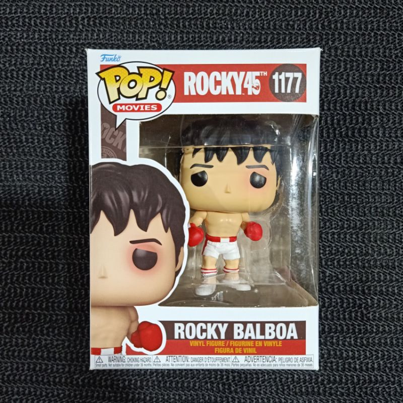 Funko Pop ROCKY 45TH : ROCKY BALBOA #1177 (Box ada damage)