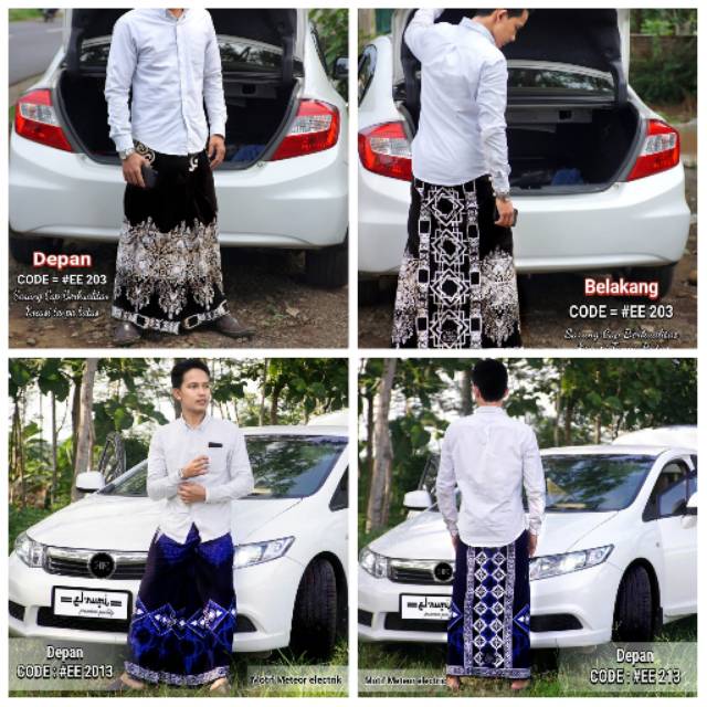 Sarung batik el rumi motif terbaru exlusive