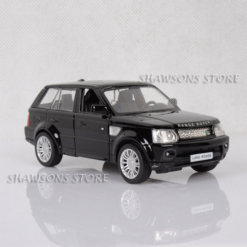 Welly 1:36 Land Rover Range Rover Sport Metal Diecast Model Car New in Box Black