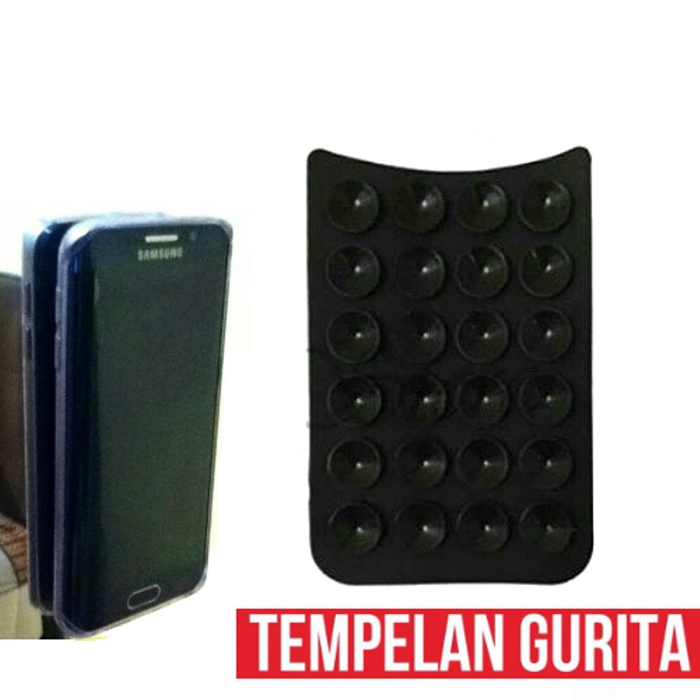 Gurita Holder 24 Tentakel Karet Tempelan Perkat Handphone ke Dashboard Mobil Motor Gojek Grab 3M HP