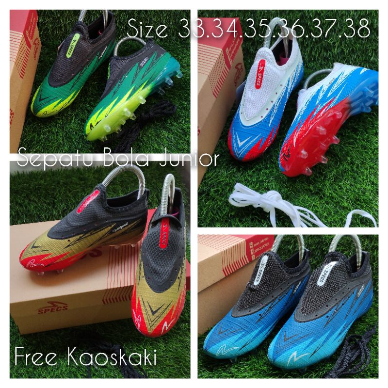 (New)Sepatu Bola anak Spec5 sintetis 33-38