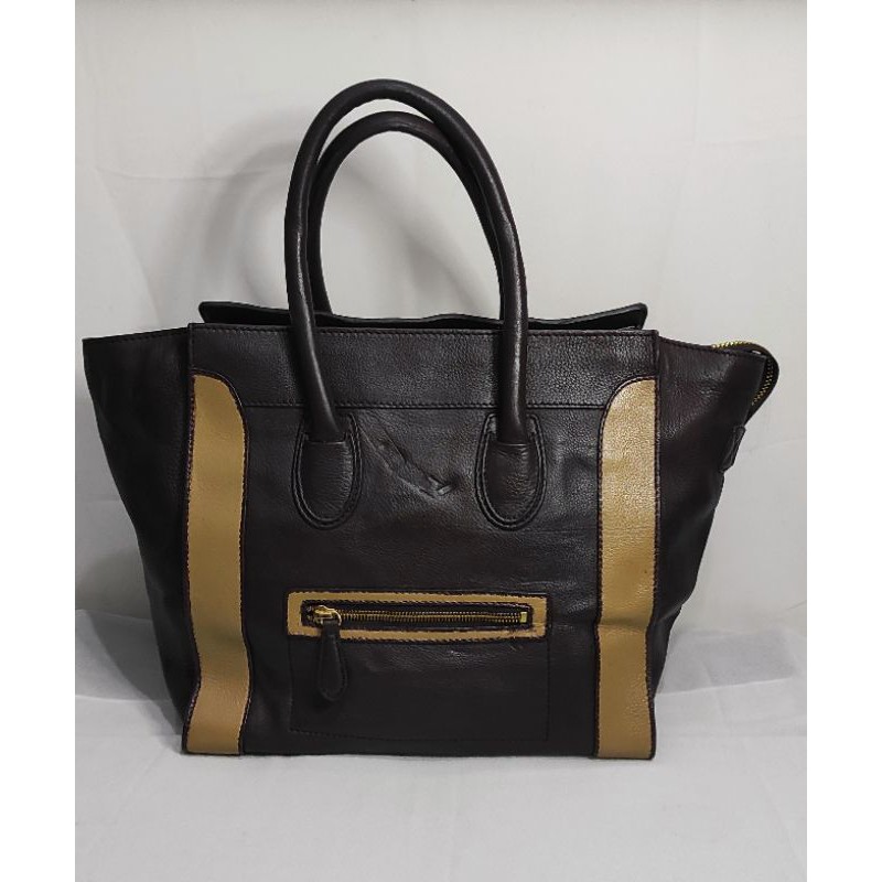 Preloved tote kulit asli Jolie Femme