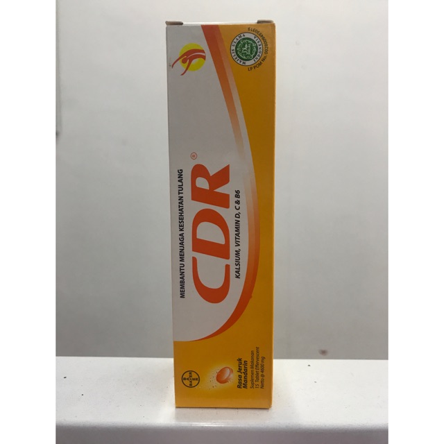 CDR Calcium D Redoxon @15 tablet effervescent ORIGINAL 100%