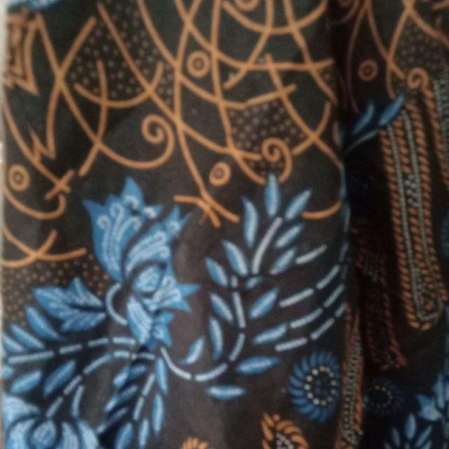 M L Xl Xxl Kemeja Batik Pria Seno Kawung Manda Kenongo Sekar Seno Biru Cendrawasih Garuda Jumbo