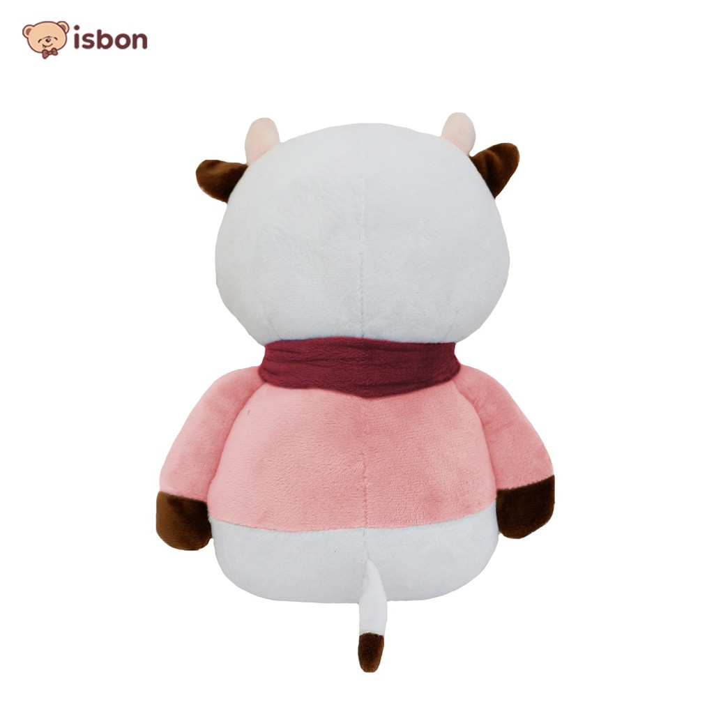 Boneka bayi sapi cow series baby syal musim dingin untuk kado natal dan hadiah ulang tahun bahan premium lulus SNI-istana boneka