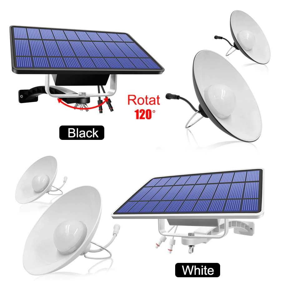 Lampu Teras LED Tenaga Surya - Solar Panel Terpisah Two Light