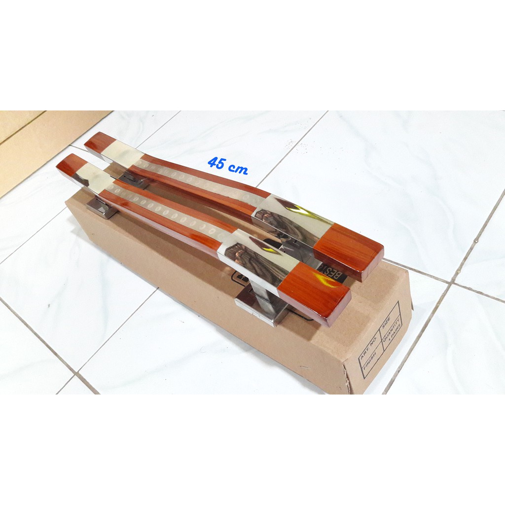 45 cm gagang pintu rumah/ tarikan pintu minimalis/ handle pintu model S motif