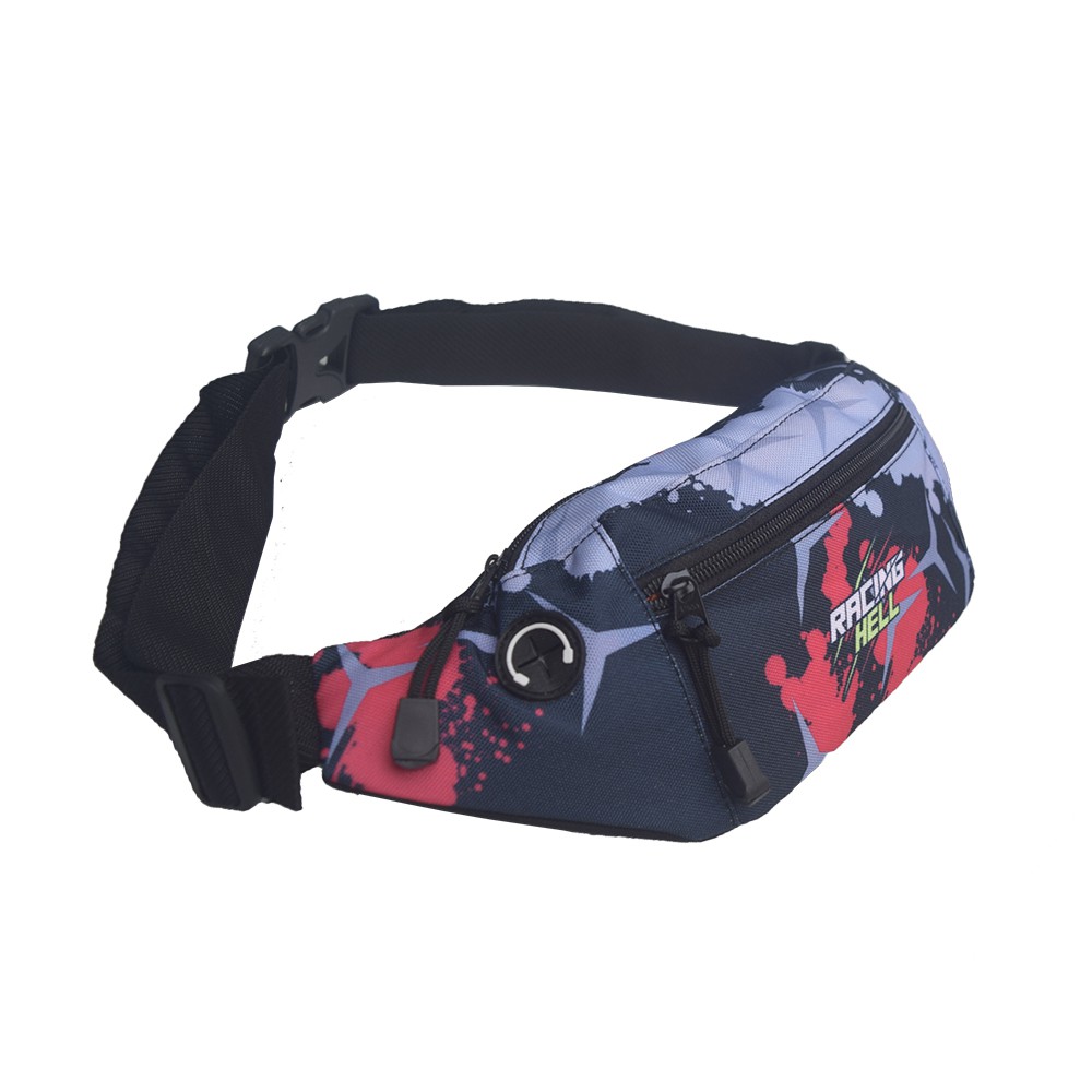 tas waistbag racing hell motif 2