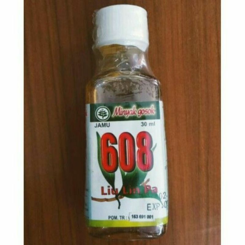 Minyak gosok Liu Lin Pa 608 30 ml dan 60 ml