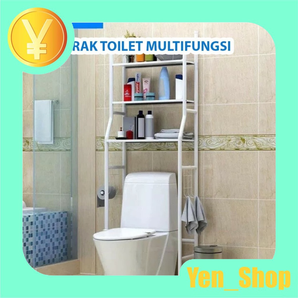 HHP-307 Logam Rak Kamar Mandi Toilet Penyimpanan