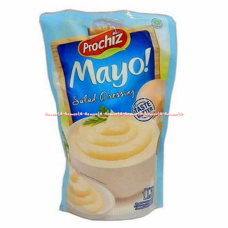 Prochiz Mayo Salad Dressing 1L Mayonais Mayonase Refill Kemasan Pouch Pro Chiz Cheese